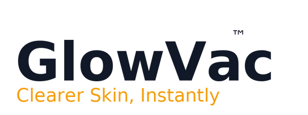 GlowVac Skin official logo — skincare brand for pore vacuums and beauty tools